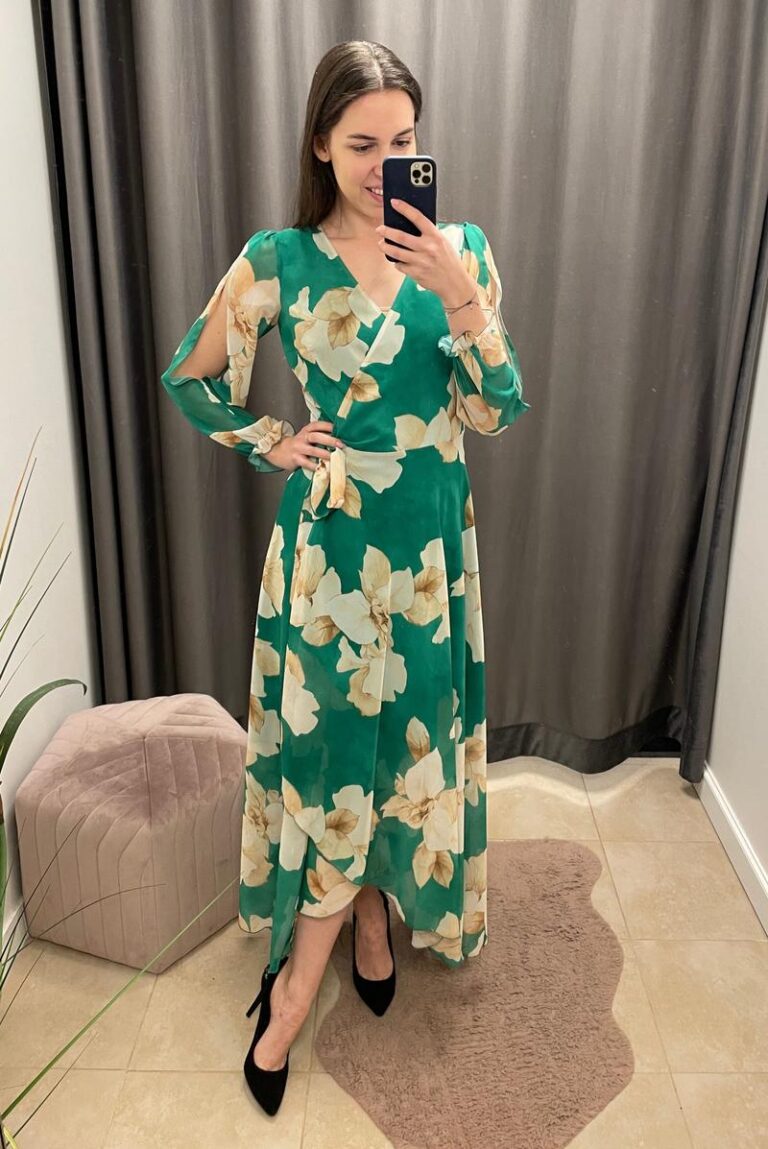 Jakie buty pasują do zielonej sukienki w kwiaty? Sprawdź nasze propozycje!