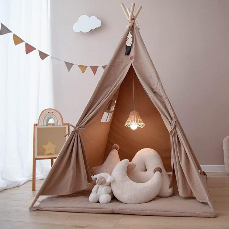 Twój mały raj na podwórku: krok po kroku do namiotu tipi dla dzieci