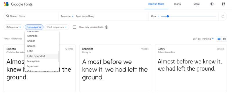 Prosty sposób na zmianę rozmiaru czcionki w Google