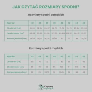 Jaki rozmiar spodni na 175 cm — praktyczny poradnik